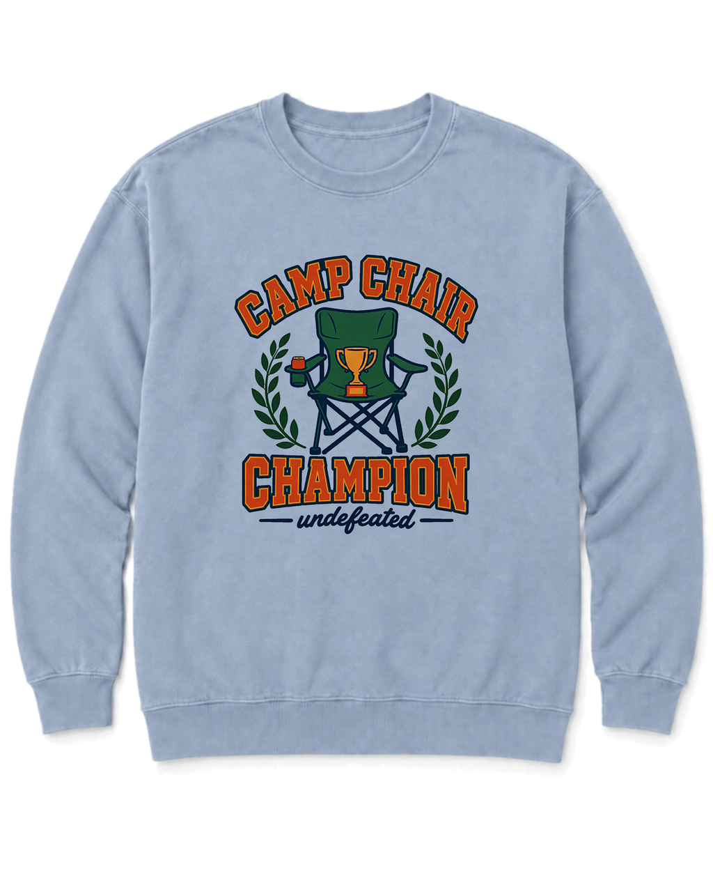 Camp Chair Champion Sweatshirt - Chambray
