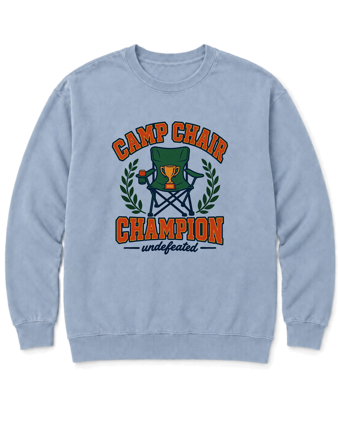 Camp Chair Champion Sweatshirt - Chambray