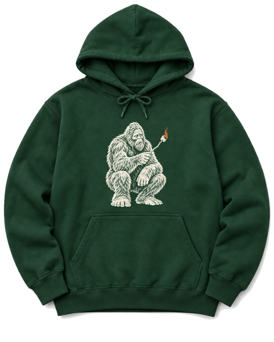 Bigfoot S'mores Hoodie - Forest Green