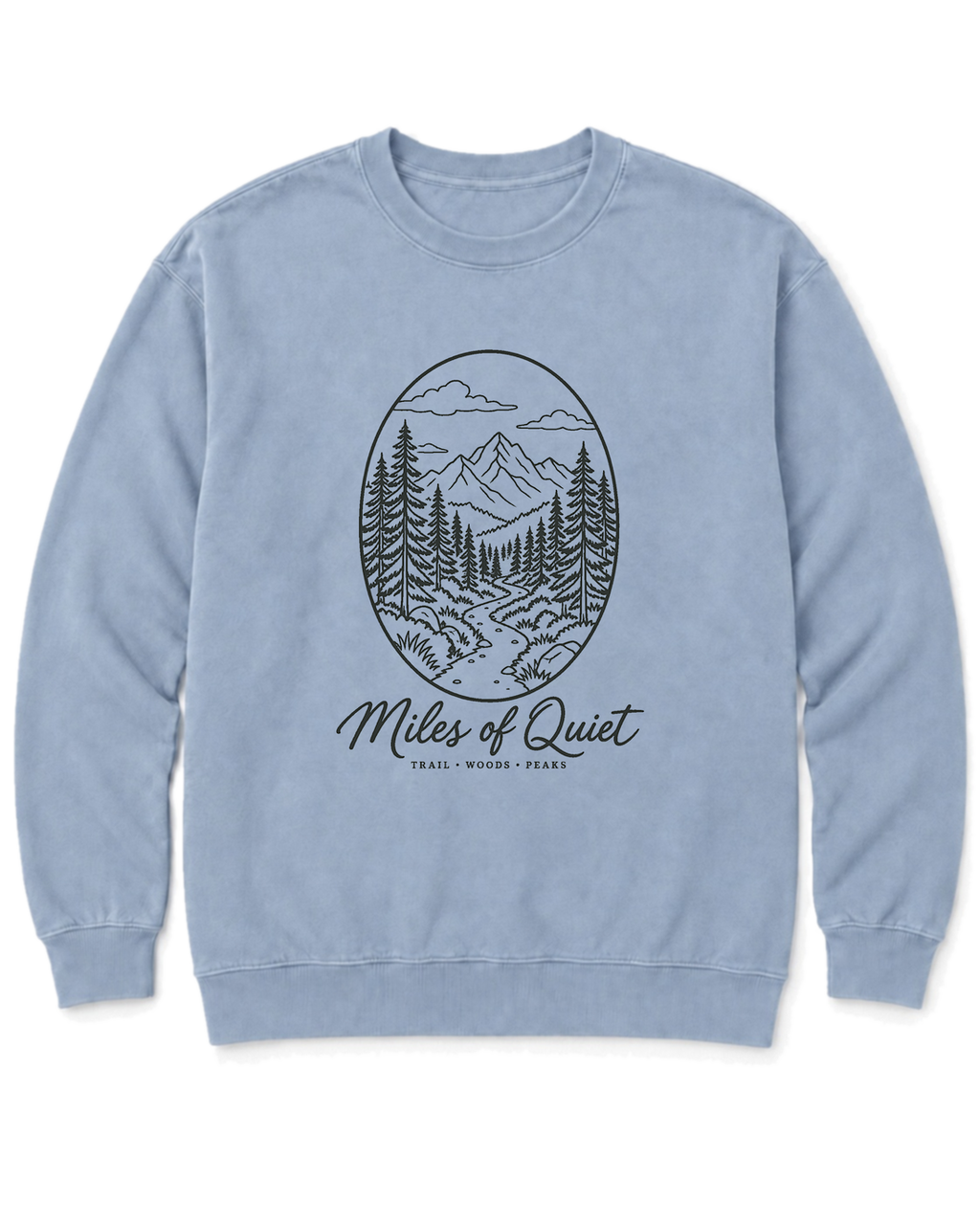 Miles of Quiet Sweatshirt - Chambray