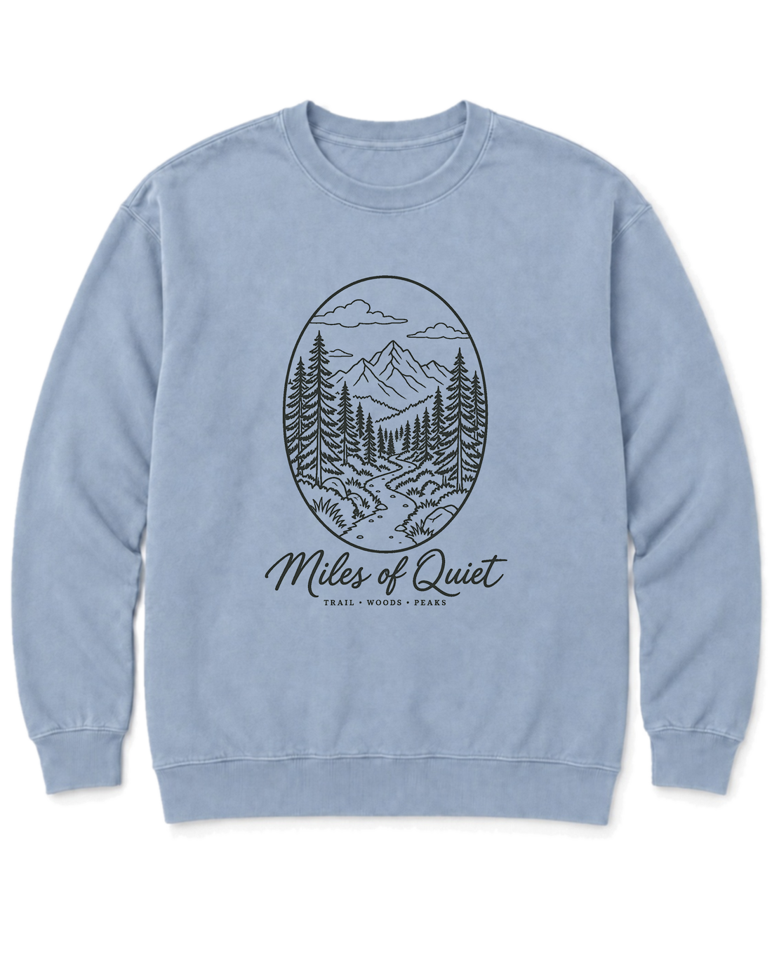 Miles of Quiet Sweatshirt - Chambray