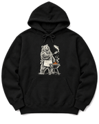 Grill Master Grizzly Hoodie - Black