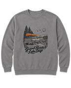 Gravel Roads & Lake Days Sweatshirt - Grey