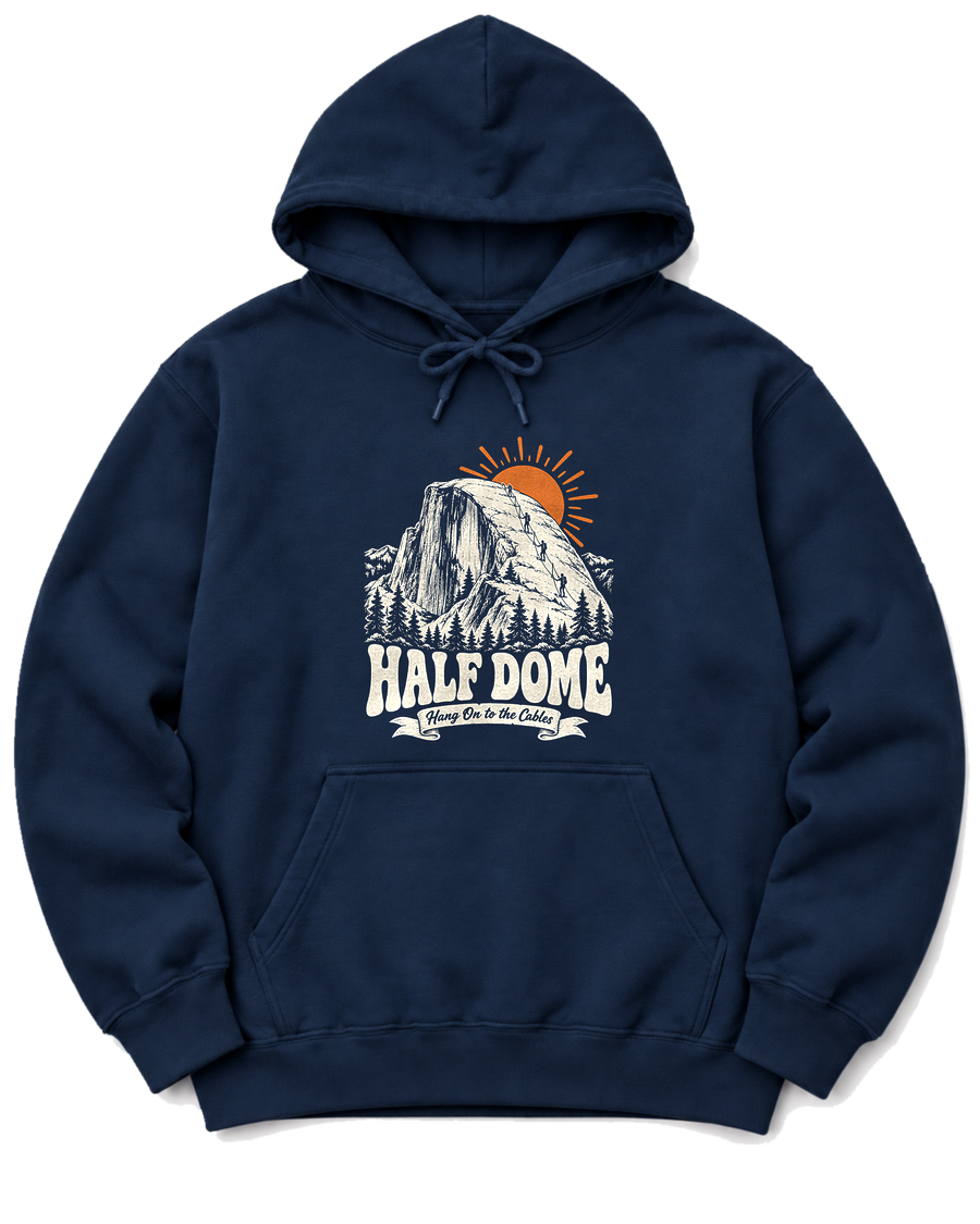 Half Dome Hoodie - Navy