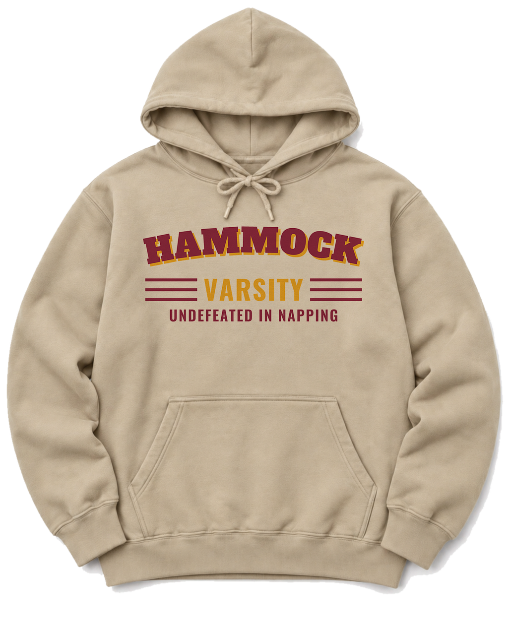 Hammock Varsity Hoodie - Sand