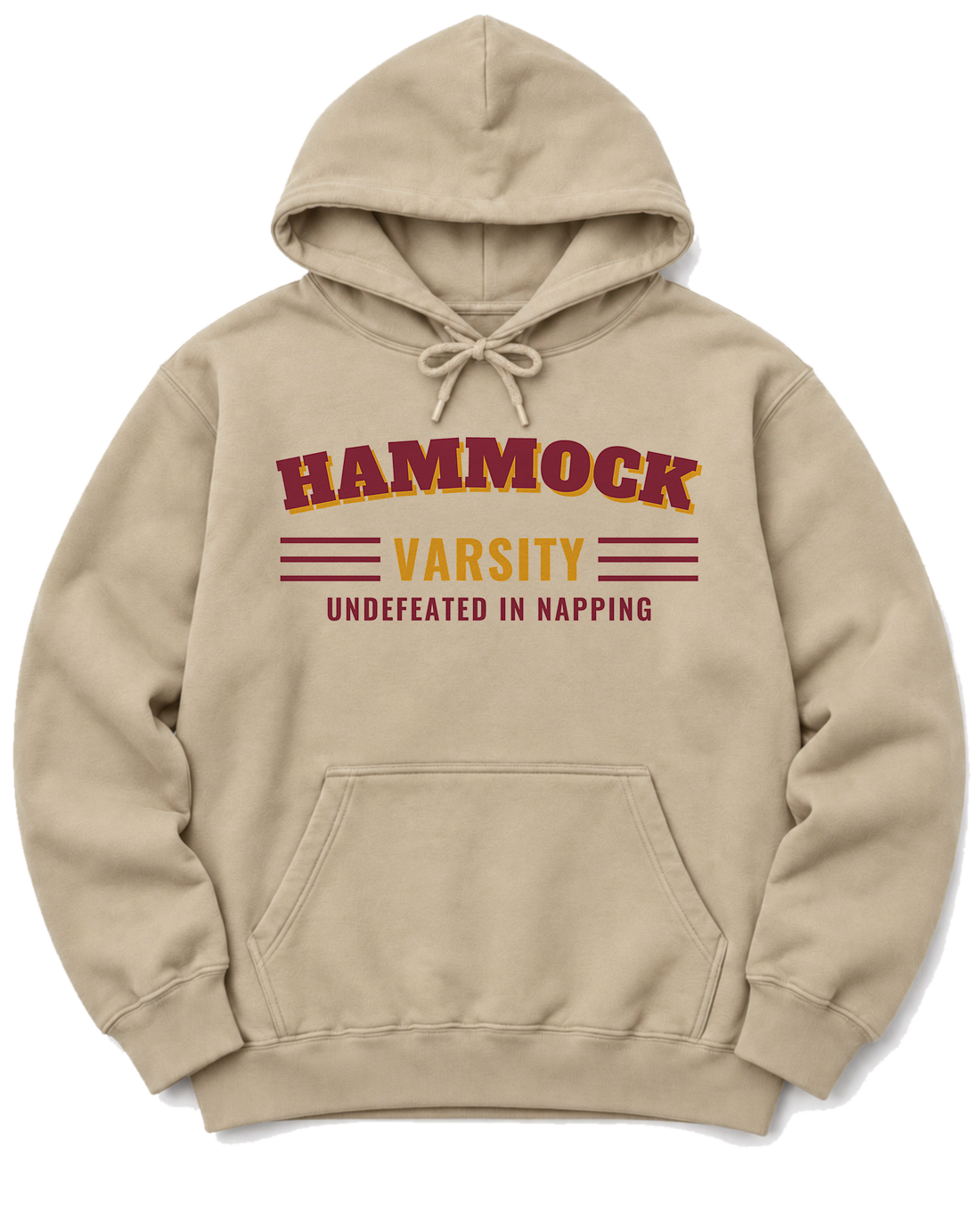 Hammock Varsity Hoodie - Sand