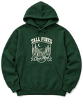 Tall Pines, Clear Mind Hoodie - Forest Green