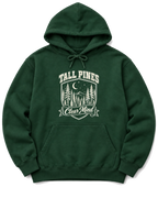 Tall Pines, Clear Mind Hoodie - Forest Green