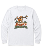 Brought a Bigger Stick Long Sleeve Shirt - White