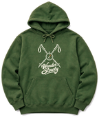 Wander Slowly Hoodie - Military Green