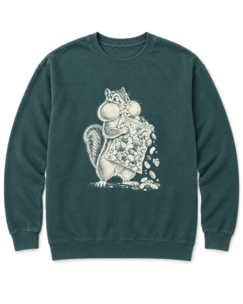 Trail Mix Bandit Sweatshirt - Blue Spruce