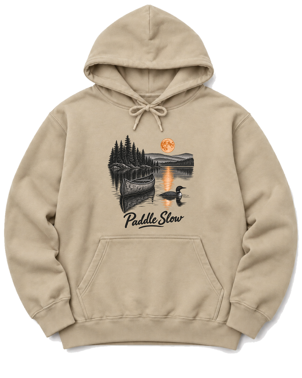 Paddle Slow Hoodie - Sand