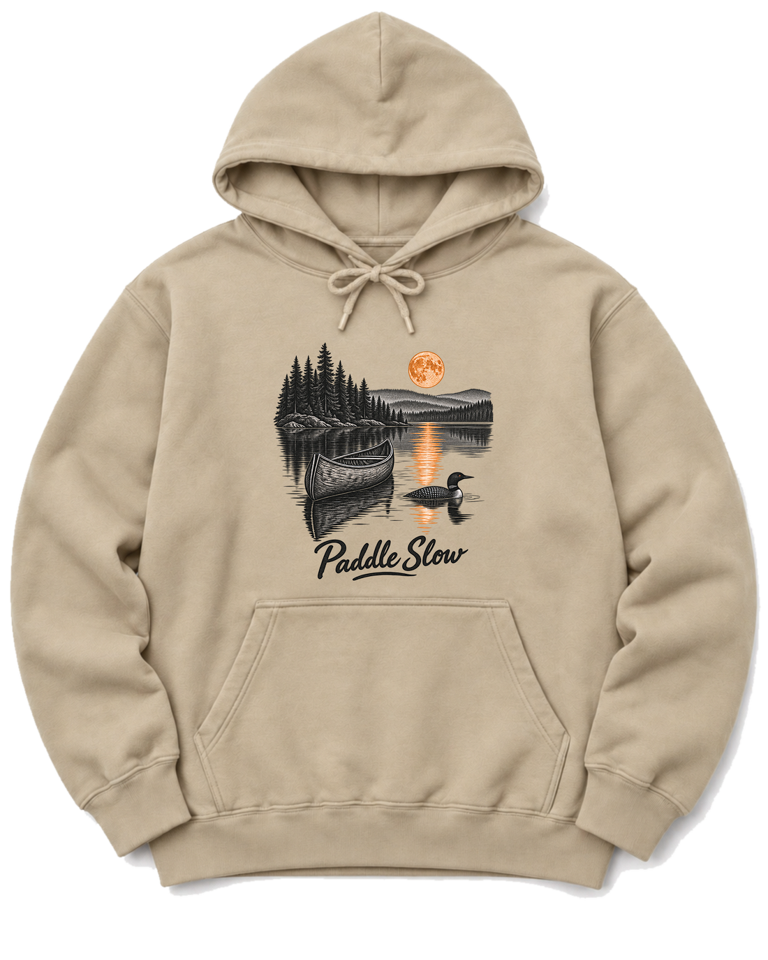 Paddle Slow Hoodie - Sand