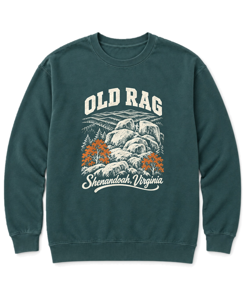Old Rag Sweatshirt - Blue Spruce