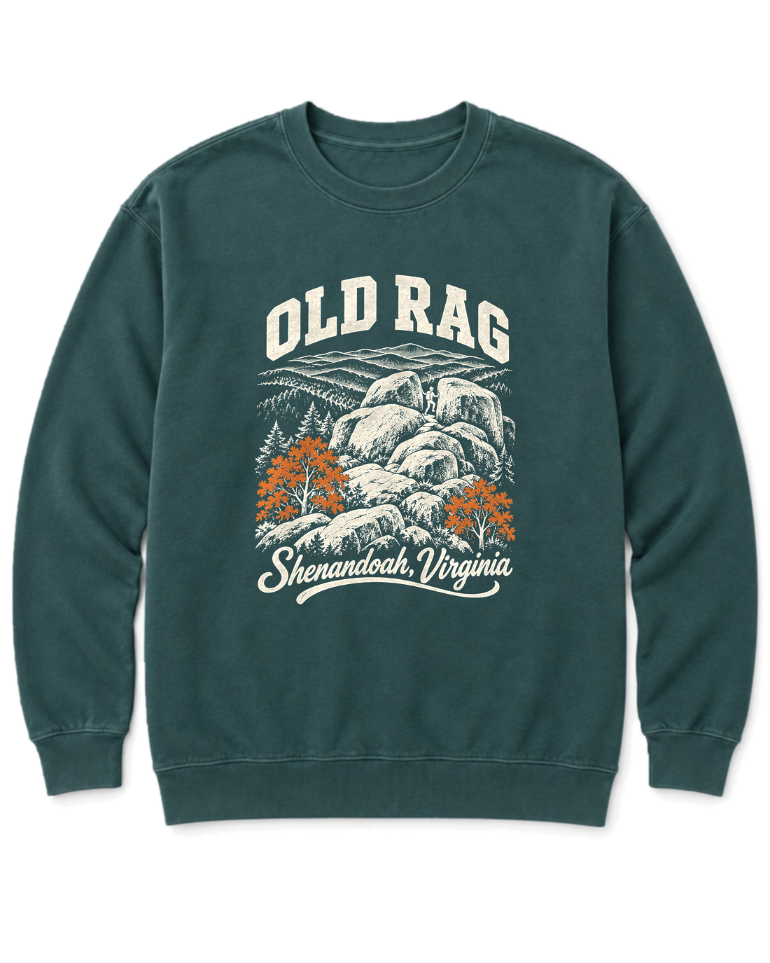 Old Rag Sweatshirt - Blue Spruce