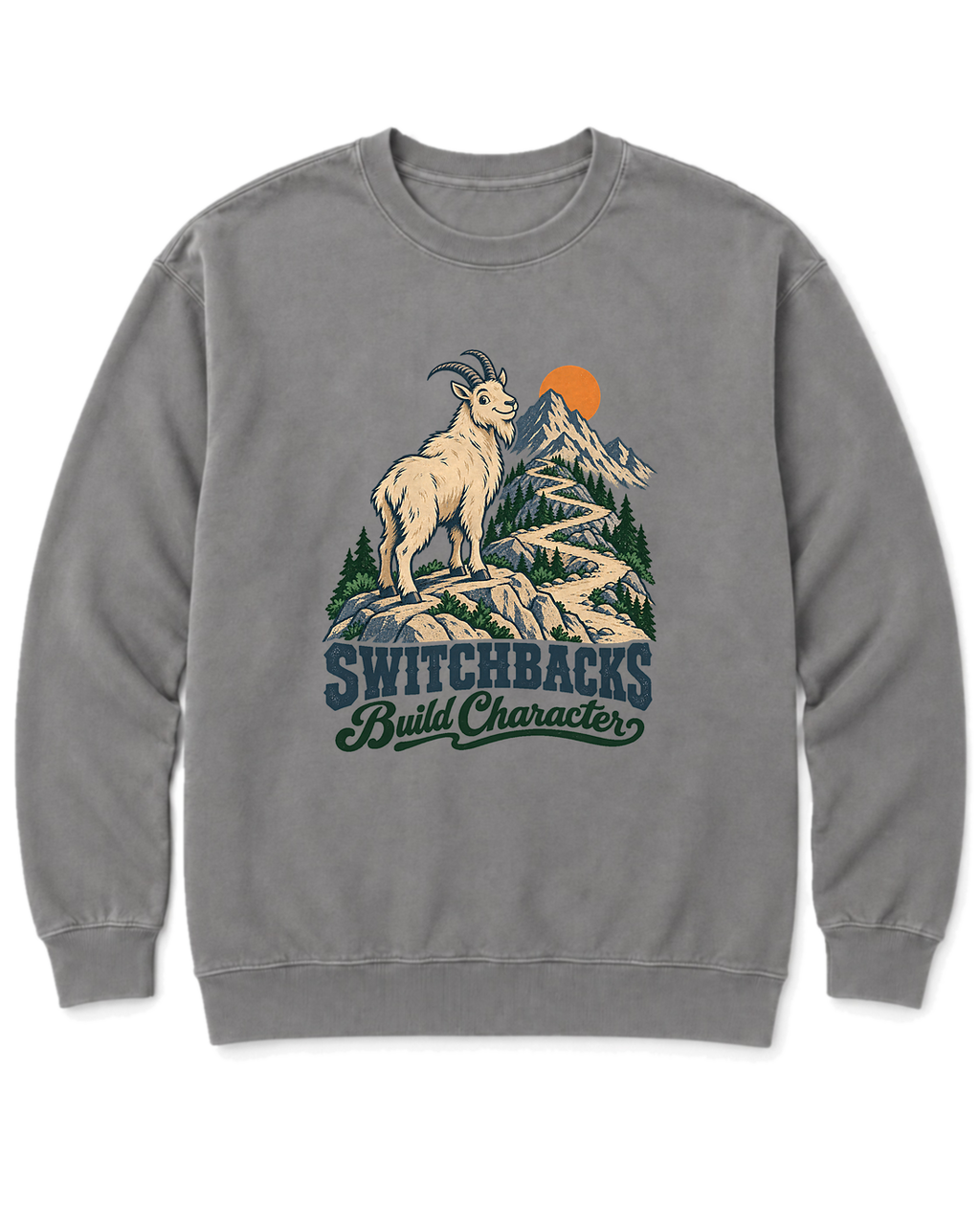 Switchbacks Build Character Sweatshirt - Grey