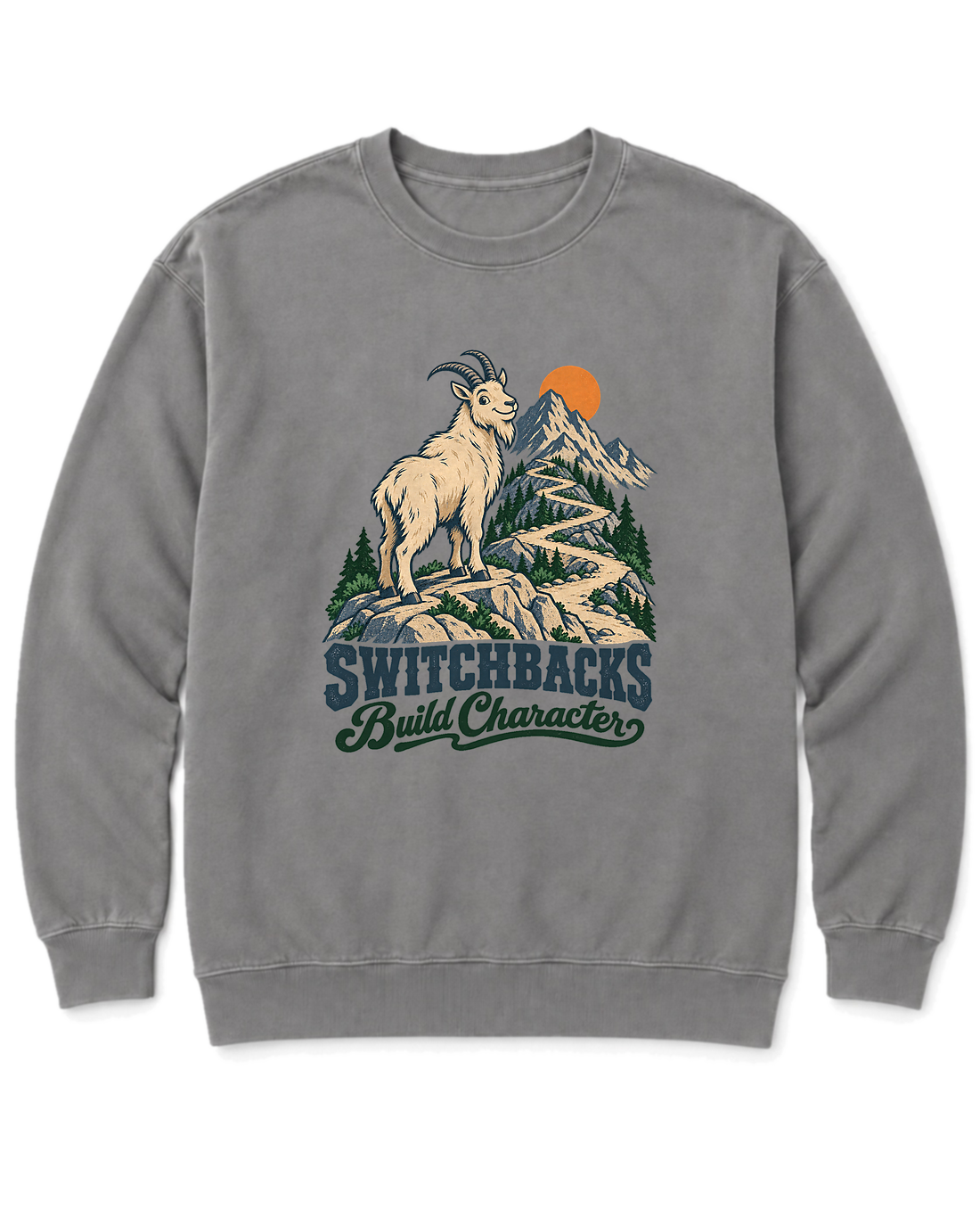 Switchbacks Build Character Sweatshirt - Grey