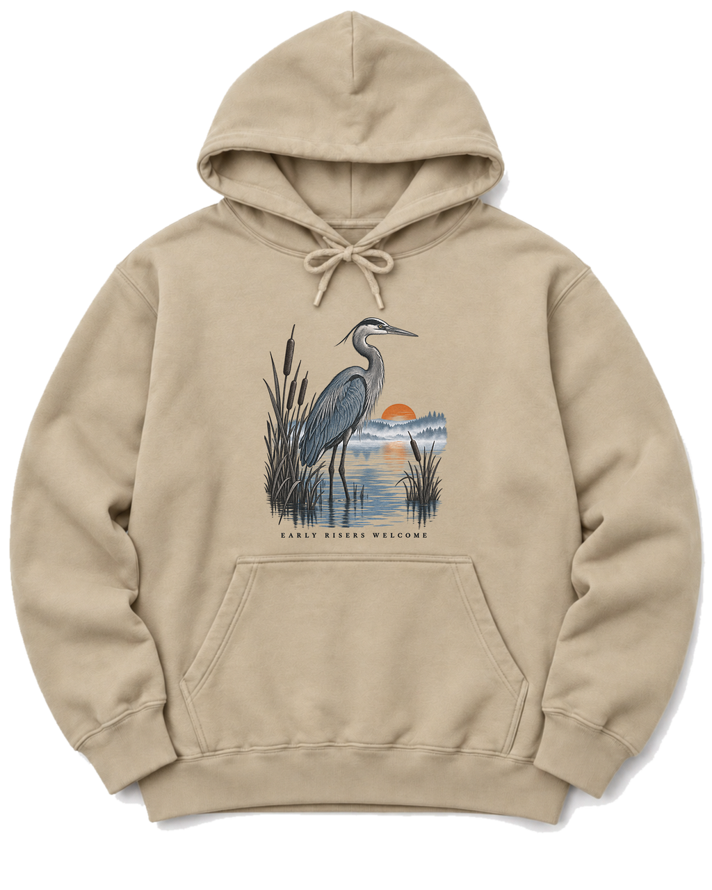 Early Risers Welcome Hoodie - Sand