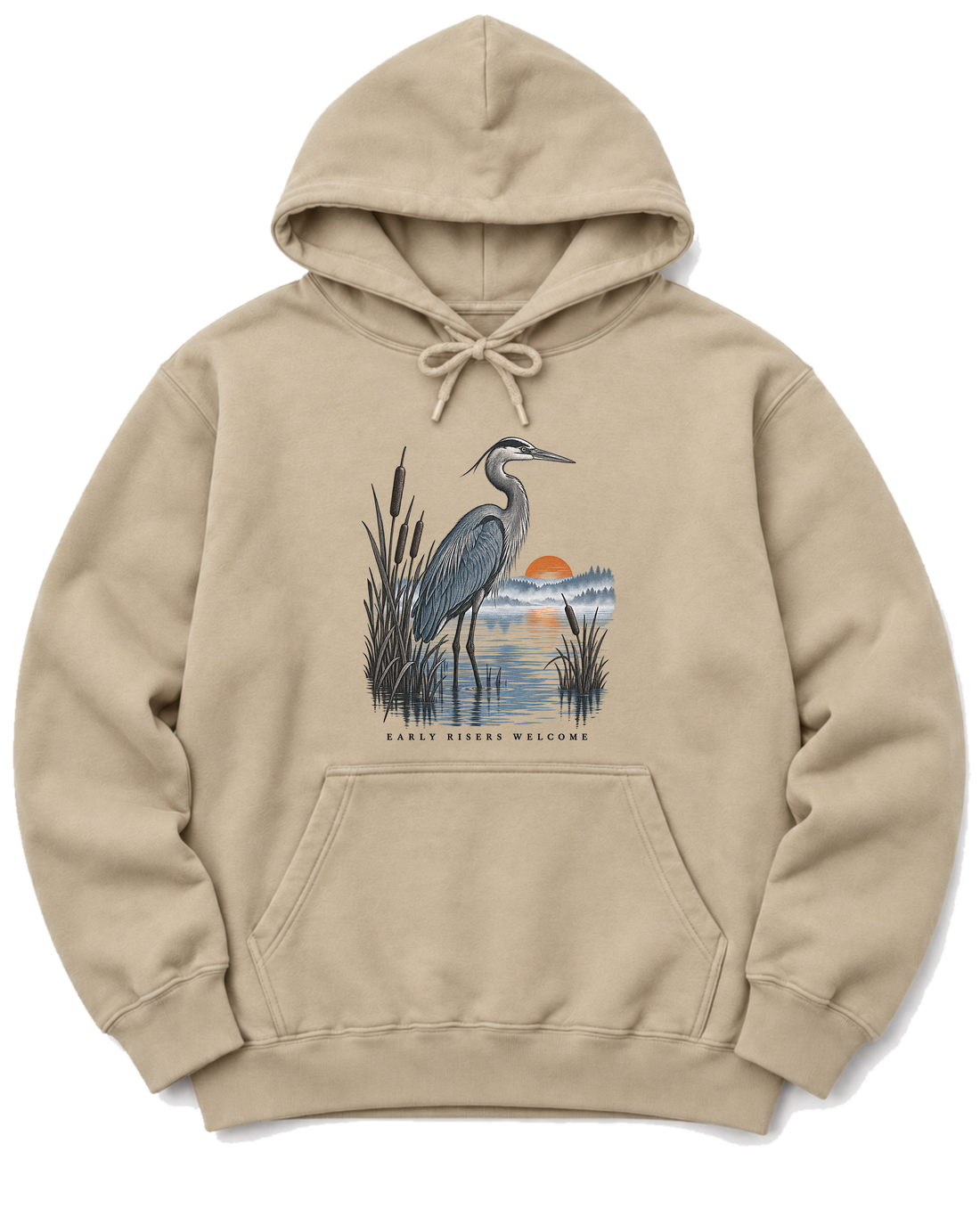 Early Risers Welcome Hoodie - Sand