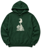 Show-Off Mountain Goat Hoodie - Forest Green