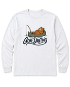 Gone Drifting Long Sleeve Shirt - White