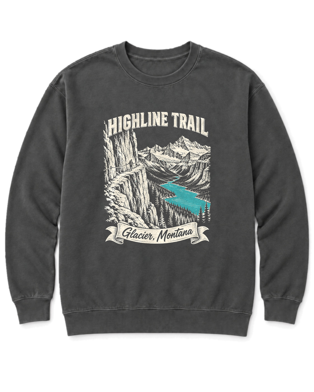 Highline Trail Sweatshirt - Pepper
