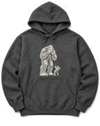 Bigfoot Photographer Hoodie - Dark Heather