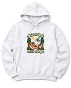 Outdoorsy Until It Gets Buggy Hoodie - White