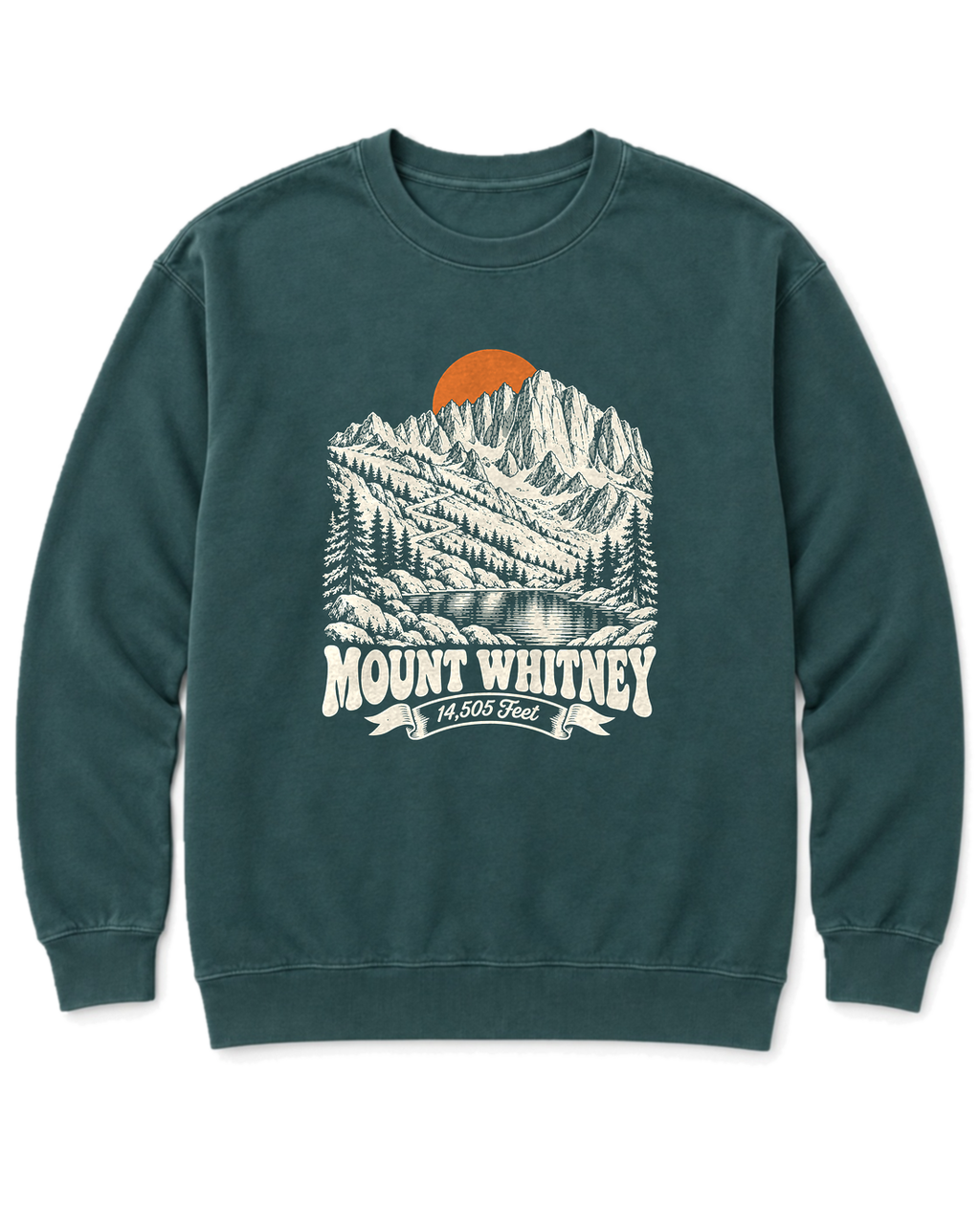 Mount Whitney Sweatshirt - Blue Spruce