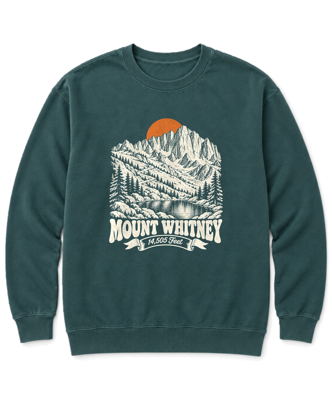 Mount Whitney Sweatshirt - Blue Spruce