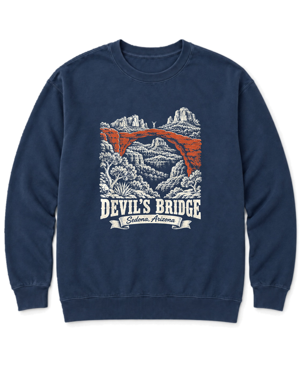 Devil's Bridge Sweatshirt - True Navy