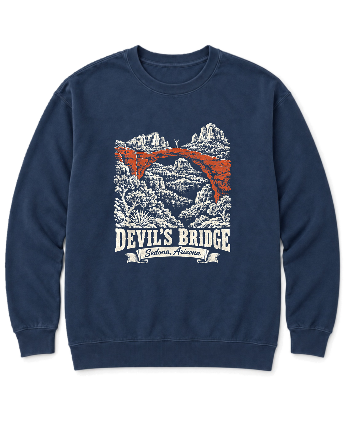 Devil's Bridge Sweatshirt - True Navy