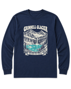 Grinnell Glacier Long Sleeve Shirt - Navy