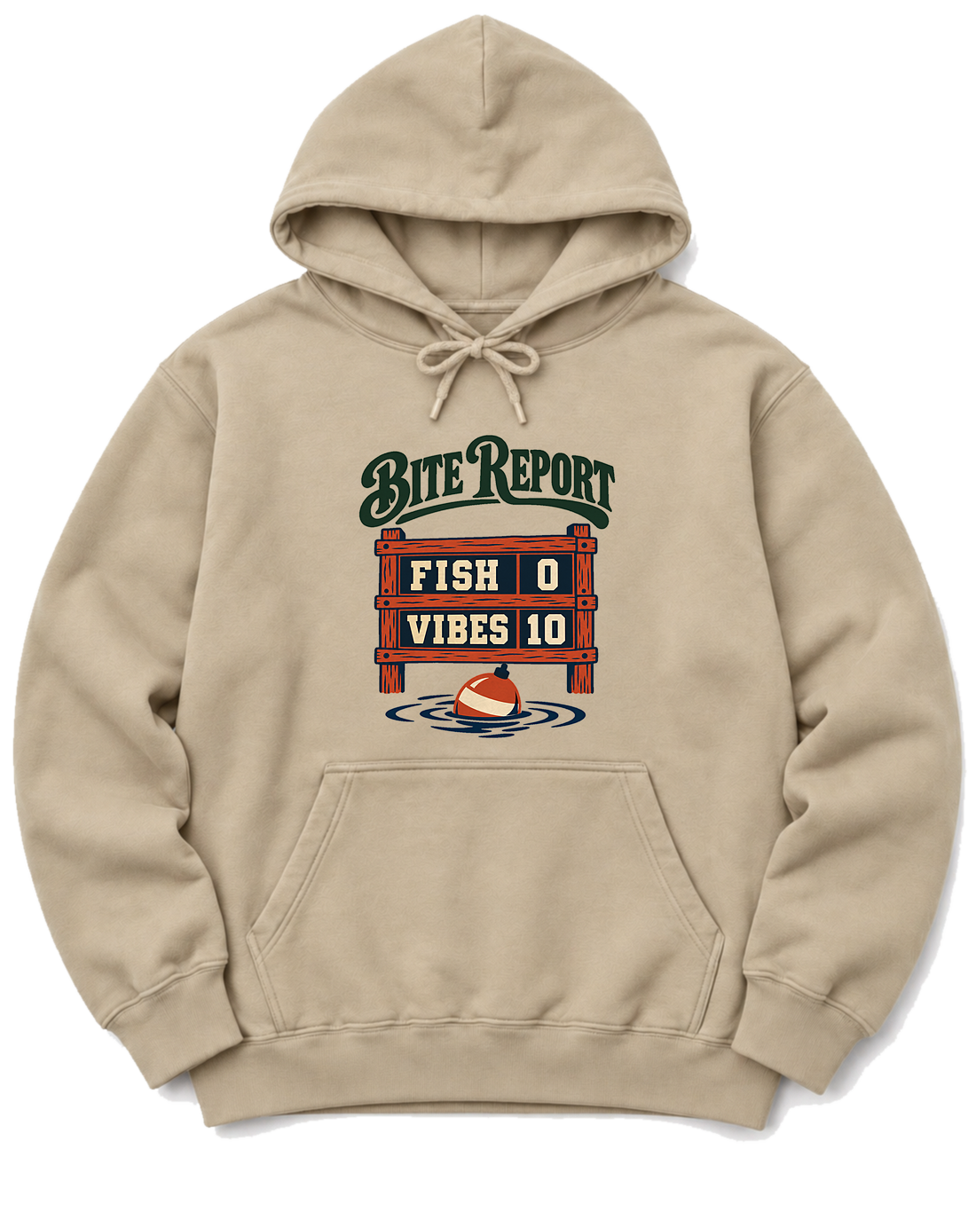 Bite Report Hoodie - Sand