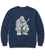 Bigfoot S'mores Sweatshirt - True Navy
