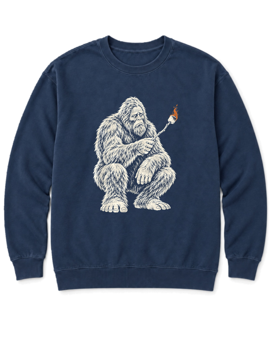 Bigfoot S'mores Sweatshirt - True Navy