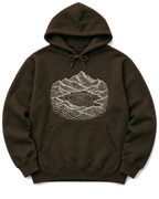 Lake Canoe Hoodie - Dark Chocolate