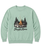 Fireside Hours Sweatshirt - Chalky Mint