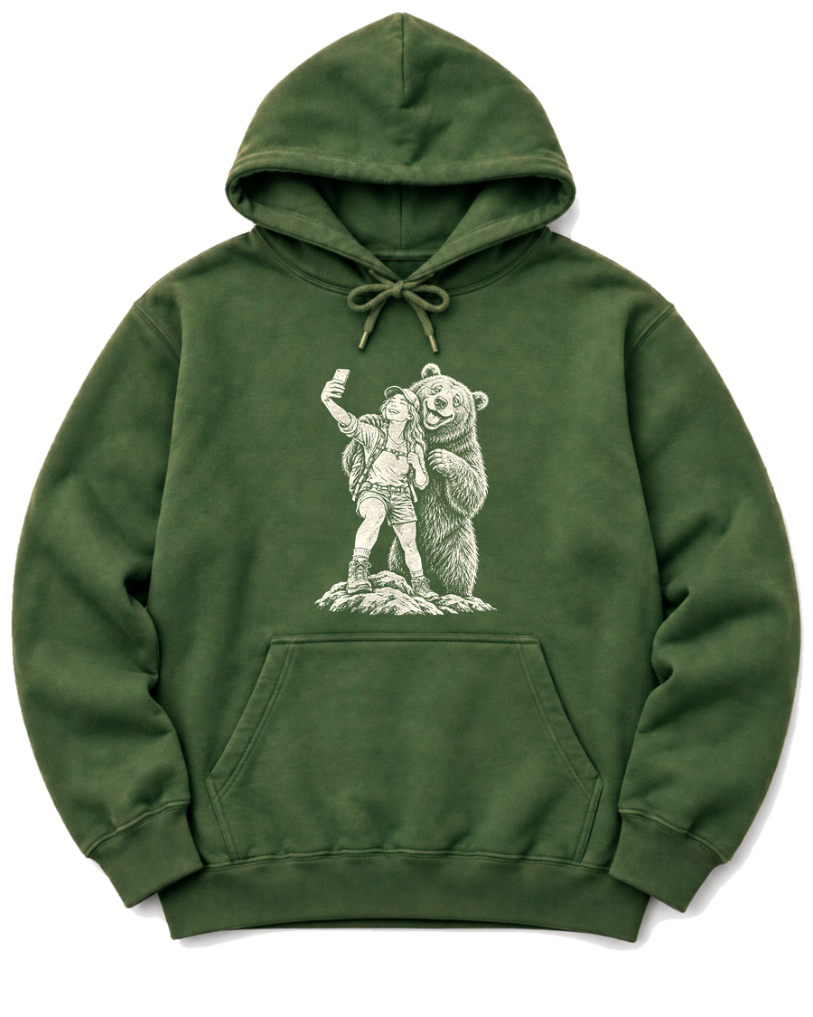 Summit Photobomb Hoodie - Military Green