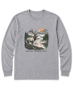 Quiet Mornings Long Sleeve Shirt - Sport Grey