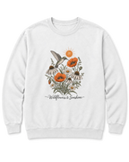 Wildflowers & Sunshine Sweatshirt - White