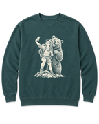 Summit Photobomb Sweatshirt - Blue Spruce