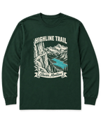 Highline Trail Long Sleeve Shirt - Forest Green