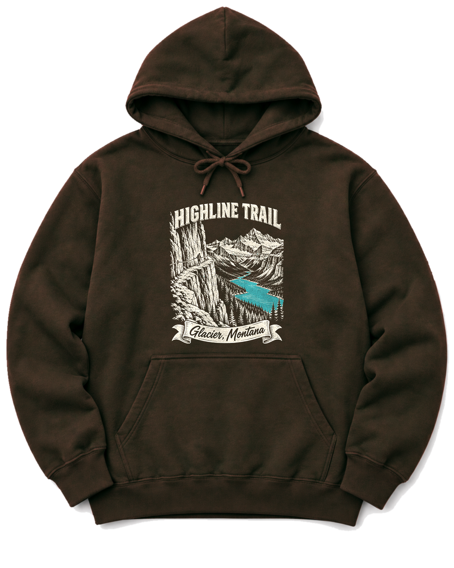 Highline Trail Hoodie - Dark Chocolate