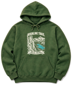 Highline Trail Hoodie - Military Green