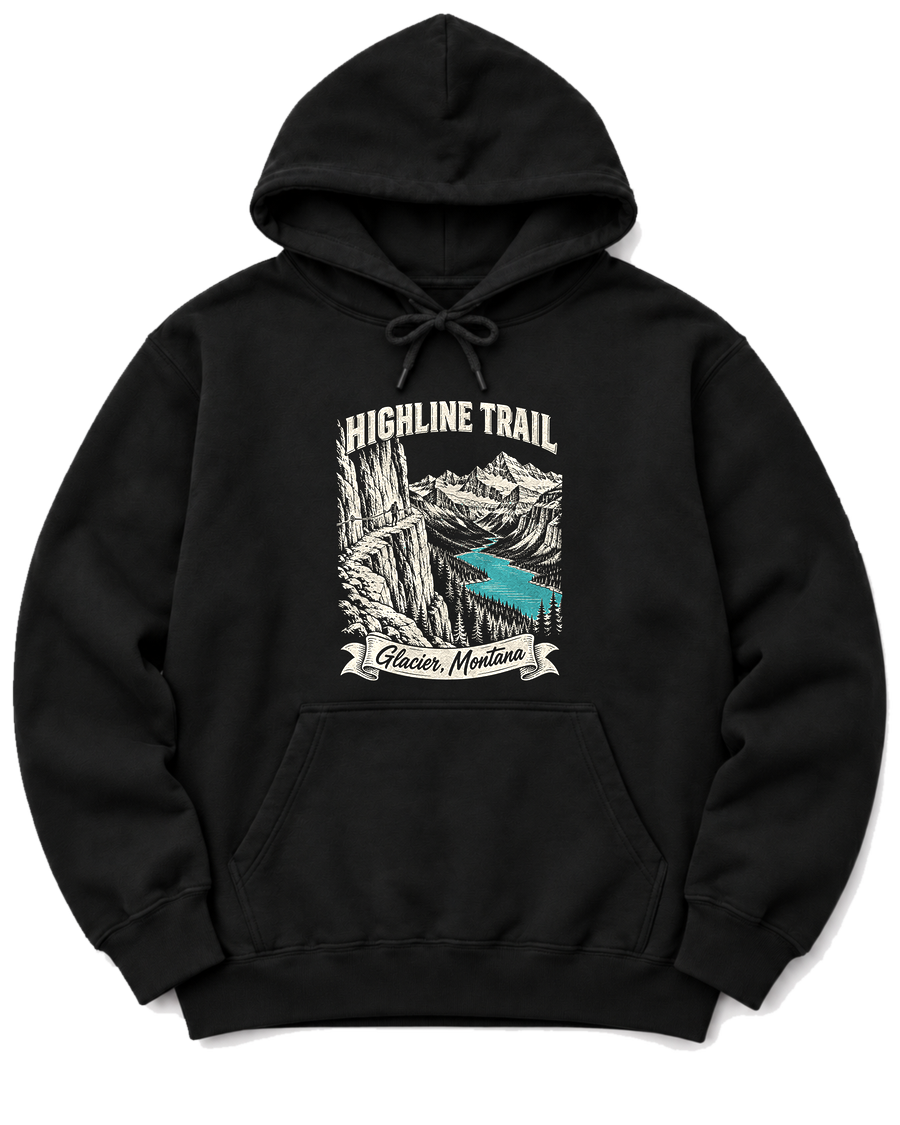 Highline Trail Hoodie - Black