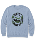 Big Feet, Bigger Naps Sweatshirt - Chambray