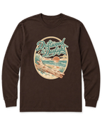 Driftwood & Daylight Long Sleeve Shirt - Dark Chocolate