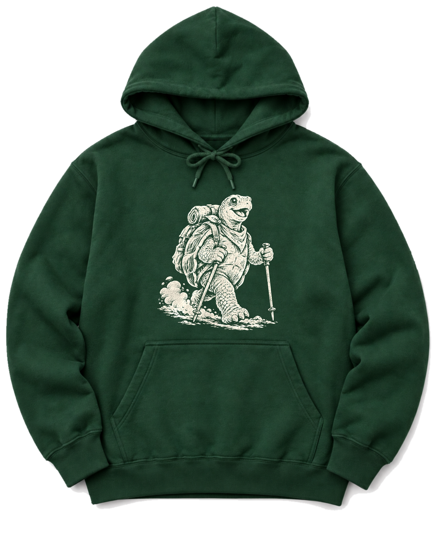 Turtle Trekker Hoodie - Forest Green