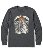 Angels Landing Long Sleeve Shirt - Dark Heather